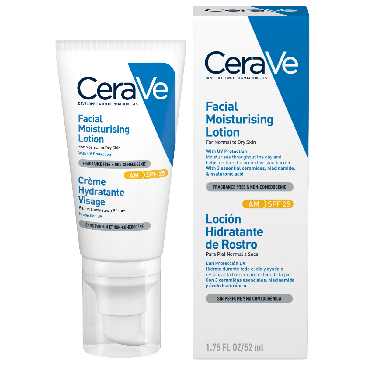 CeraVe Facial Moisturizing Lotion SPF25 Skin Spot