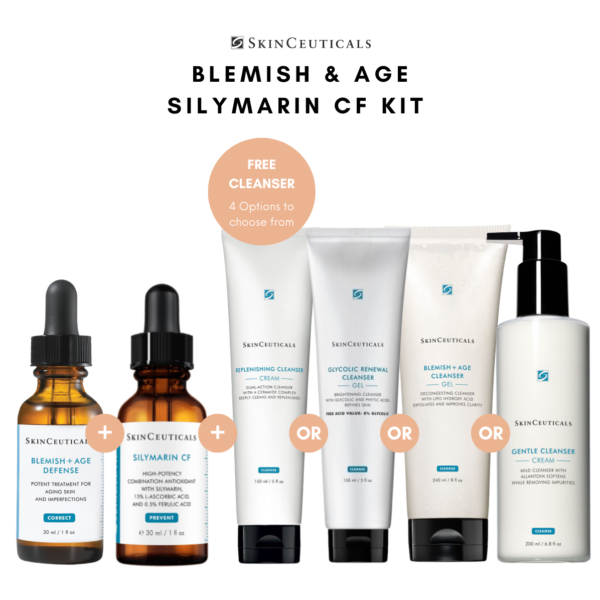 Skinceuticals Blemish + Age & Silymarin CF Kit