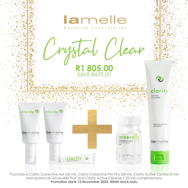 Lamelle Festive Promotion Clarity Crystal Clear Gift Set